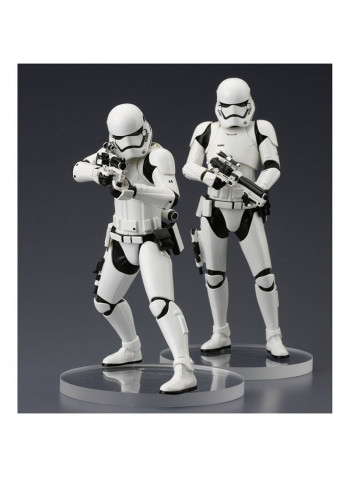 2-Piece First Order Stormtrooper ArtFX+ Action Figure 18cm Set