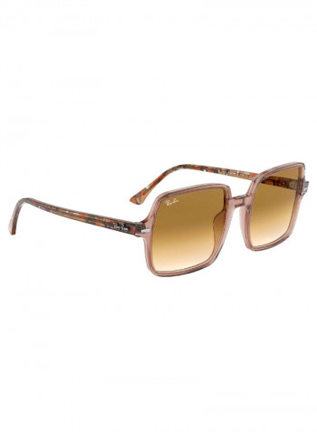 Women's Casual Square Sunglasses - Lens Size: 53 mm