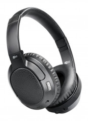 Matrix Cinema Low Latency Bluetooth Wireless Over-Ear Headphones Black