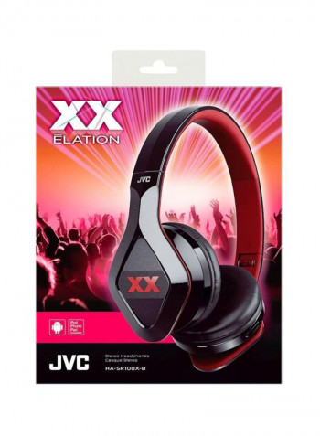 Wired Over-Ear Headphones With Mic Black