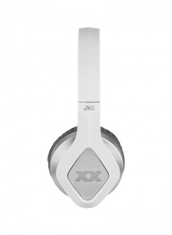 Xtreme Xplosives Over-Ear Headphones With Mic Silver/White