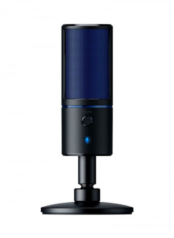 Seiren X Digital USB Microphone For PlayStation 4 - Black