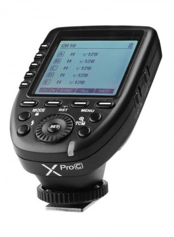 Wireless Flash Trigger Transmitter Black