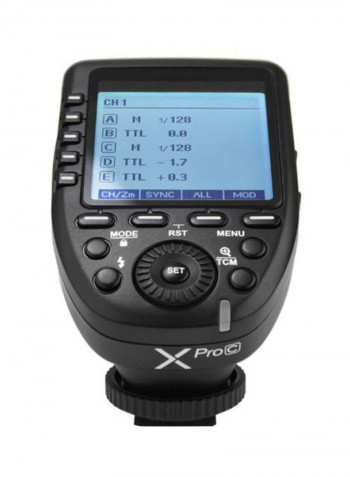 Wireless Flash Trigger Transmitter Black