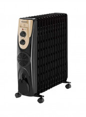 13-Fin Oil Radiator Heater 2500W OR013FD-B5 Black