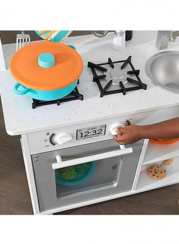 All Time Wooden Play Kitchen 23.6x13.5x35.5inch