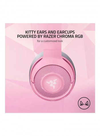 Kraken BT Kitty Edition - Wireless Bluetooth Headset With Chroma RGB