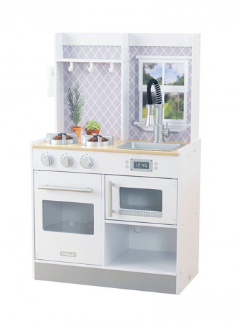 Let's Cook Wooden Play Kitchen