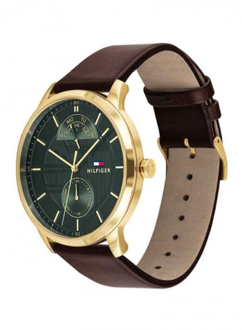Men's Leather Analog Watch 1791607