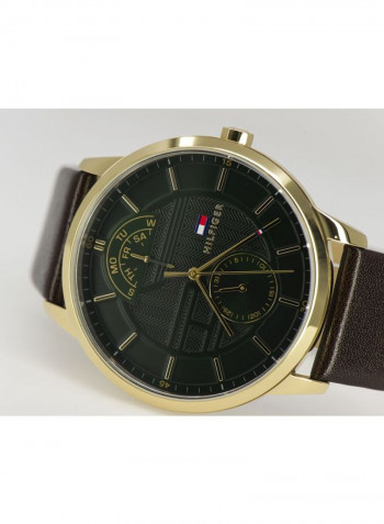 Men's Leather Analog Watch 1791607
