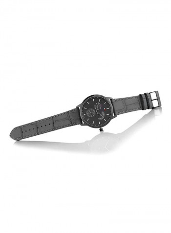 Men's Leather Chronograph Watch 1710388