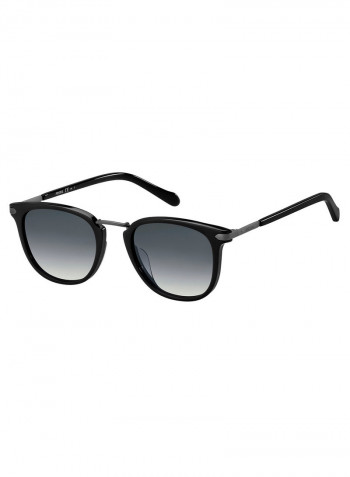 Men's Wayfarer Frame Sunglasses - Lens Size: 51 mm