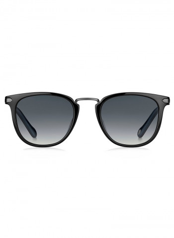 Men's Wayfarer Frame Sunglasses - Lens Size: 51 mm