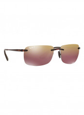 Rectangular Sunglasses - Lens Size: 60 mm