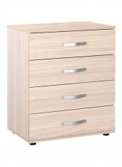 Chest Of 4-Drawers Beige 65 x 78 x 41centimeter