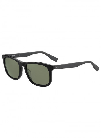 Men's Full Rim Rectangular Shaped Sunglasses - Lens Size: 54 mm
