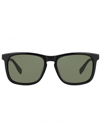 Men's Full Rim Rectangular Shaped Sunglasses - Lens Size: 54 mm