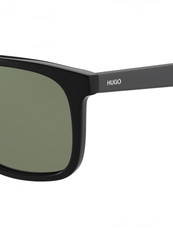 Men's Full Rim Rectangular Shaped Sunglasses - Lens Size: 54 mm
