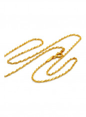 18k Real Gold Choker Chain Necklace GZ40 reviews 18k Real Gold Choker Chain Necklace GZ40