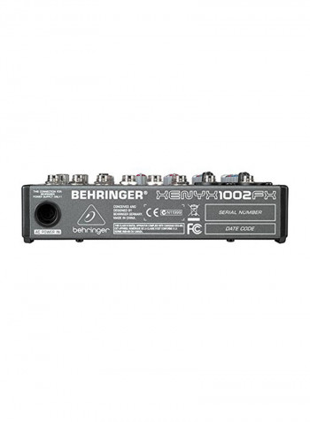 Mixer With Effects 1002FX Black
