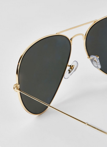 Men's UV-Protection Aviator Sunglasses