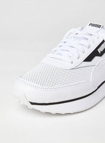 Future Rider Contrast Sneakers White