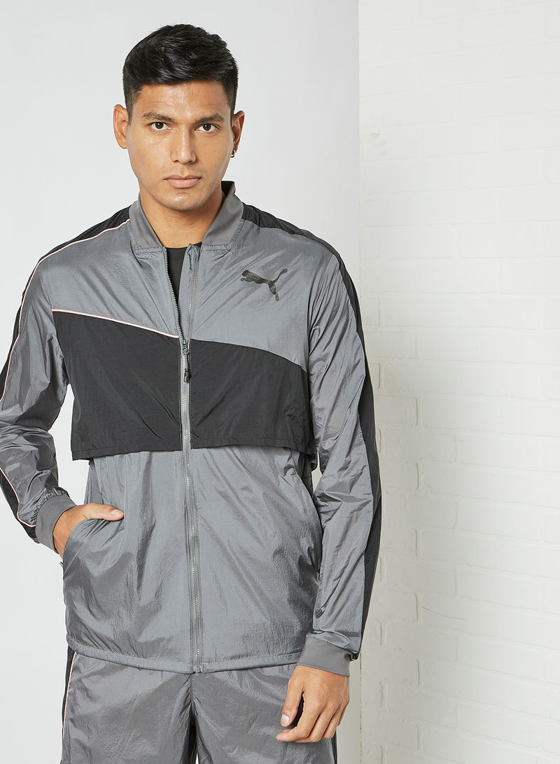 Run Ultra Running Jacket Grey