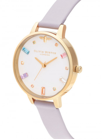 Women's Leather Analog Wrist Watch OB16RB11