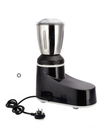 5-Piece Electric Mixer Grinder Set 1000W MXAC400 Black/Silver/Clear