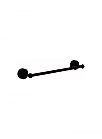 Prestige Skyline Collection Shower Door Towel Bar Matte Black 18inch