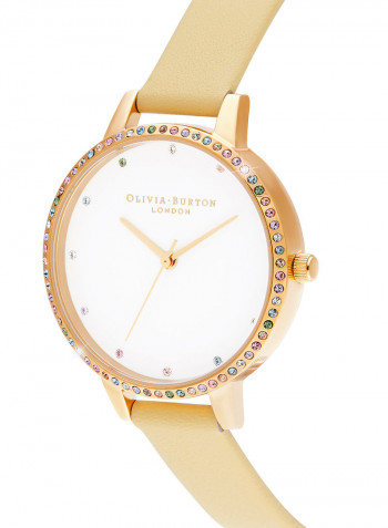 Women's Leather Analog Wrist Watch OB16RB20