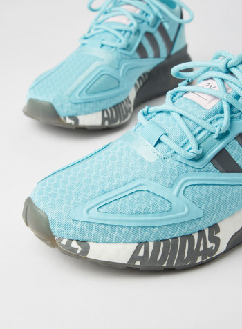 ZX 2K Boost Sneakers Hazy Sky/Grey Four/Ftwr White