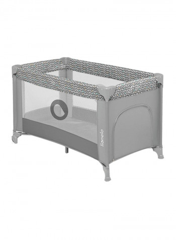Stefi Baby Playpen - Grey Concrete