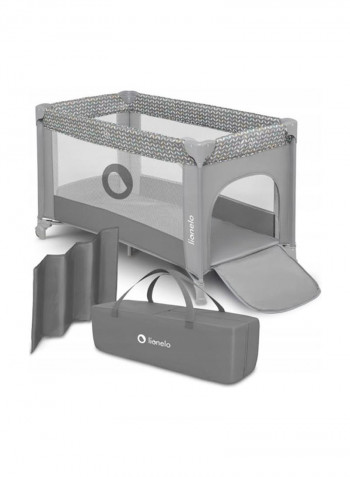 Stefi Baby Playpen - Grey Concrete