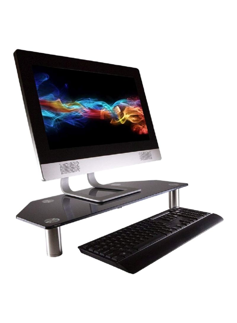 Multimedia Desktop Stand Black