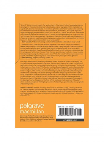 On The Production Of Subjectivity: Five Diagrams Of The Finite-Infinite Relation Paperback