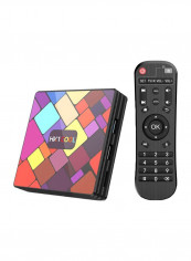 Android TV Set Top Box With Remote Control HK1 Multicolour