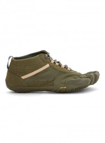 V Trek 5 Fingers Lace Up Trainers Khaki