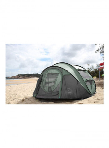 4 Person Pop Up Tent 34 x 34 x 3.8cm