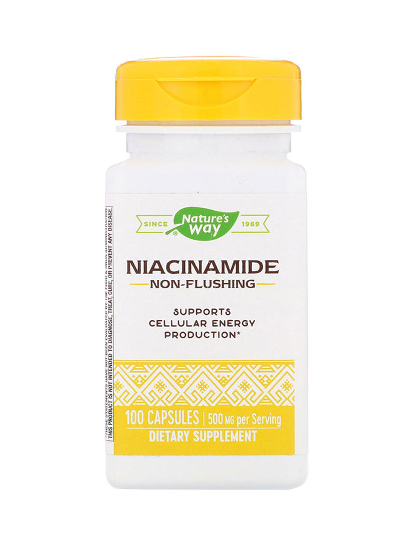Pack Of 4 Niacinamide Dietary Supplements 500mg