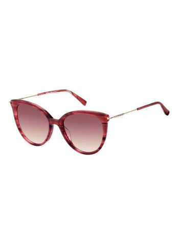 Women's Cat Eye Frame Sunglasses - Lens Size: 52 mm