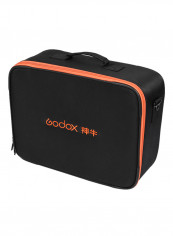 Flash Strobe Padded Hard Carrying Storage Bag Case Black