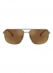 Men's Rectangular Sunglasses - Lens Size: 63 mm