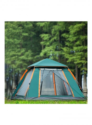 Outdoor 3-4 People Beach Thickening Rainproof Automatic Speed Open Four-Sided Camping Tent 215 x 215 x 142سم