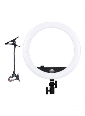 4-Piece LED Ring Photography Lamp Set White