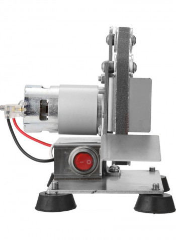 Multifunctional Professional Grinder Mini Portable Electric Belt Sander DIY Polishing Grinding Machine Cutter Edges Sharpener with Foot Pads multicolor 25.5x18.0x15.0cm