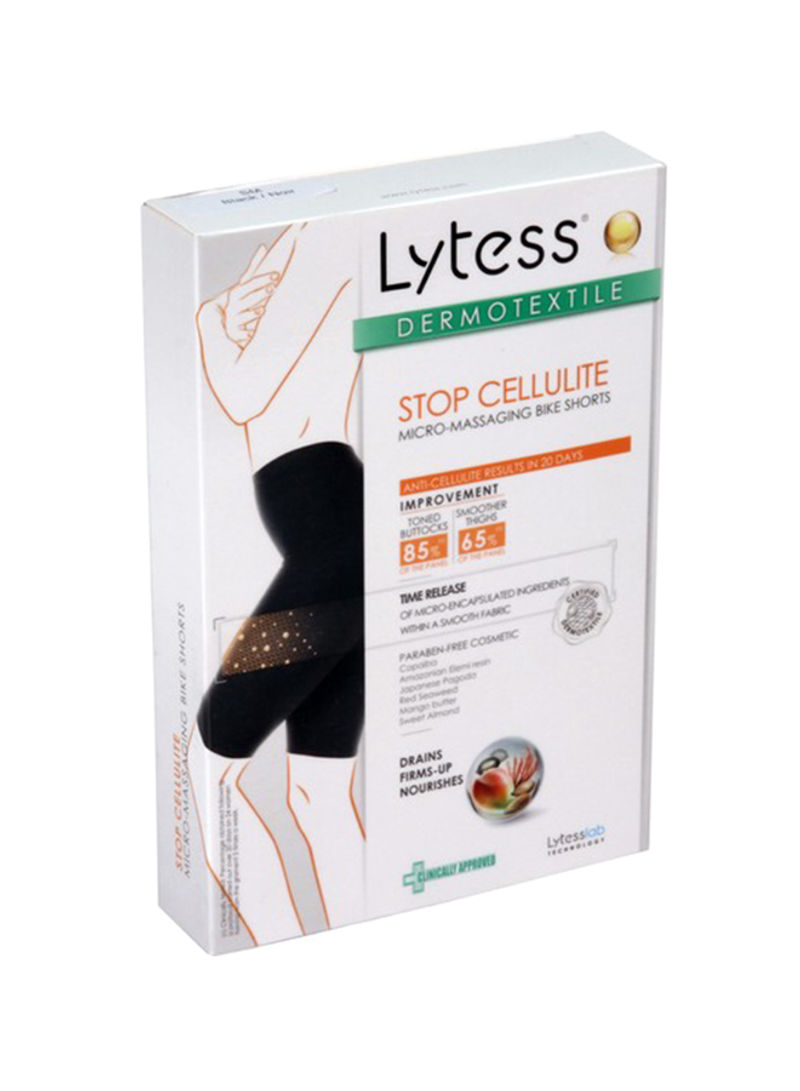 Anti-Cellulite Micro - Massaging Shorts Black L/XL