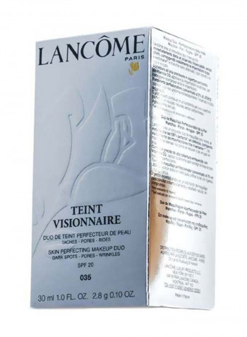 Teint Visionnaire Skin Perfecting Make Up Duo Foundation SPF20 035 Beige Dore