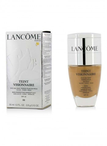 Teint Visionnaire Skin Perfecting Make Up Duo Foundation SPF20 03 Beige Diaphane