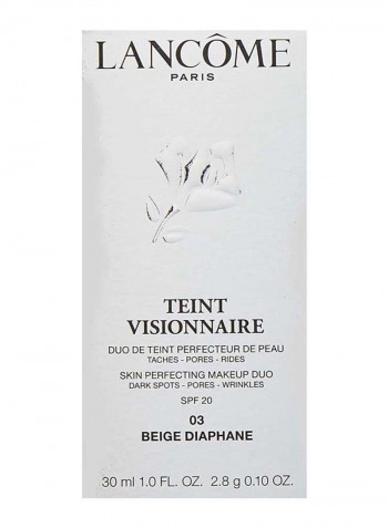 Teint Visionnaire Skin Perfecting Make Up Duo Foundation SPF20 03 Beige Diaphane